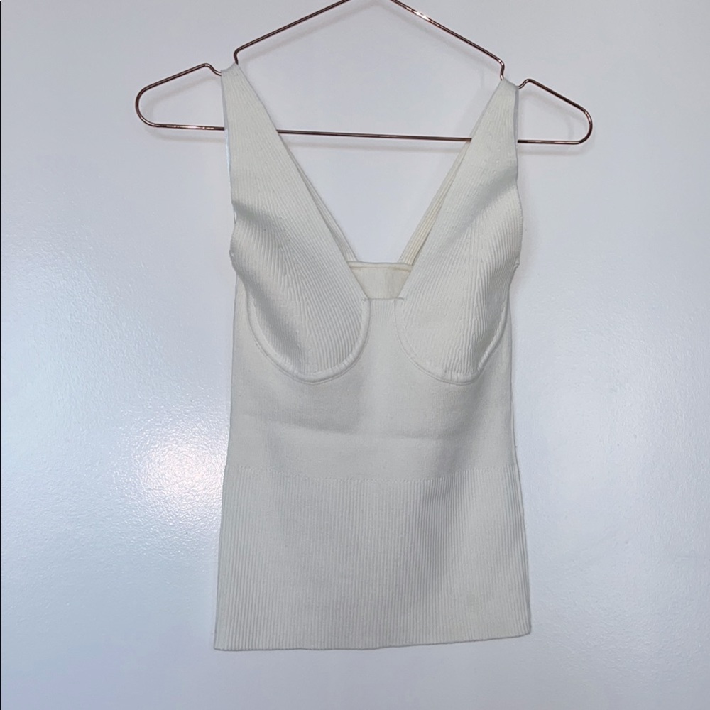 Alp N Rock White Vigga Tank Sweater